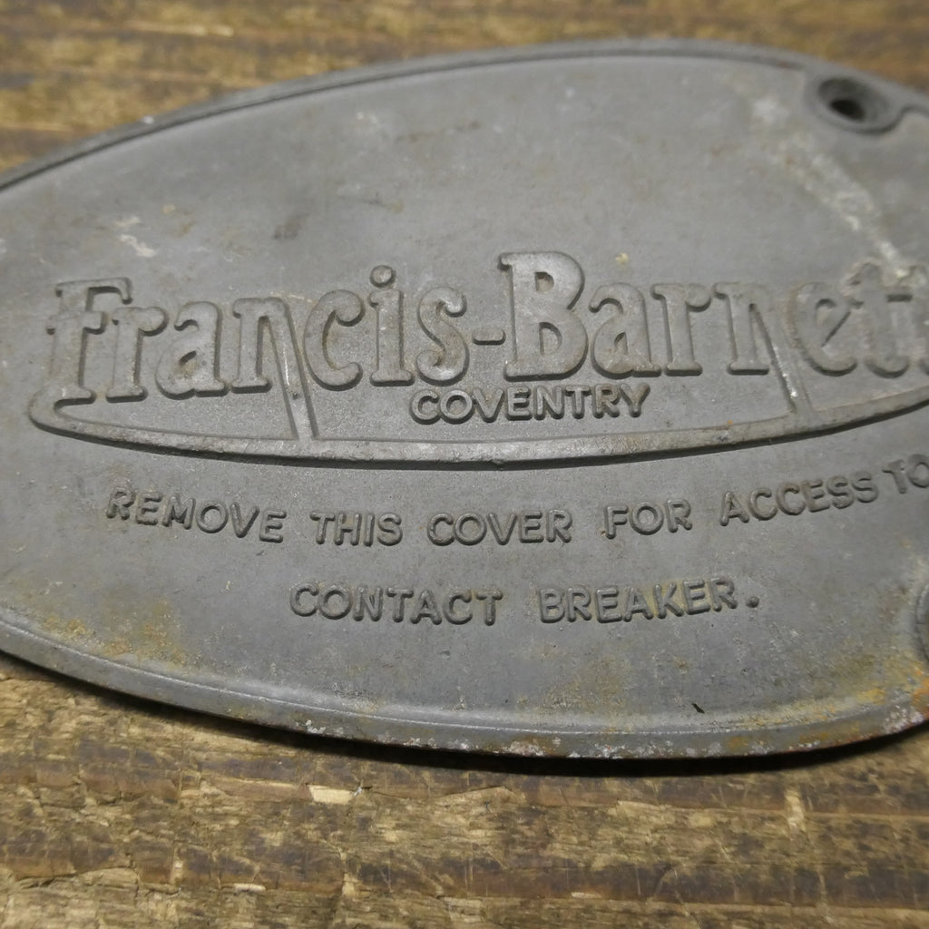Francis Barnett Right Side Points ,Contact Breaker Cover, Villiers Engine
