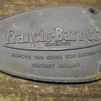 Francis Barnett Right Side Points ,Contact Breaker Cover, Villiers Engine