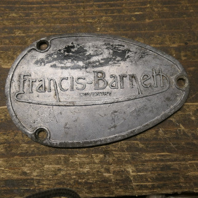 Francis Barnett Left Side ,Contact Points Cover, 12cms