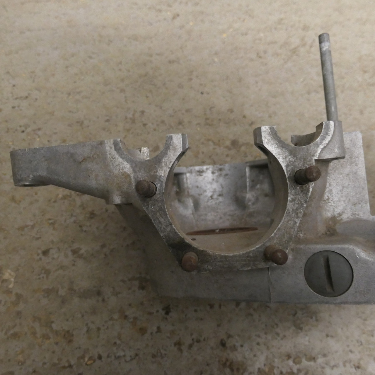 Triumph T120R Bonneville ,Left Side Crank Case, DU10802 1963 Unit Twin 650