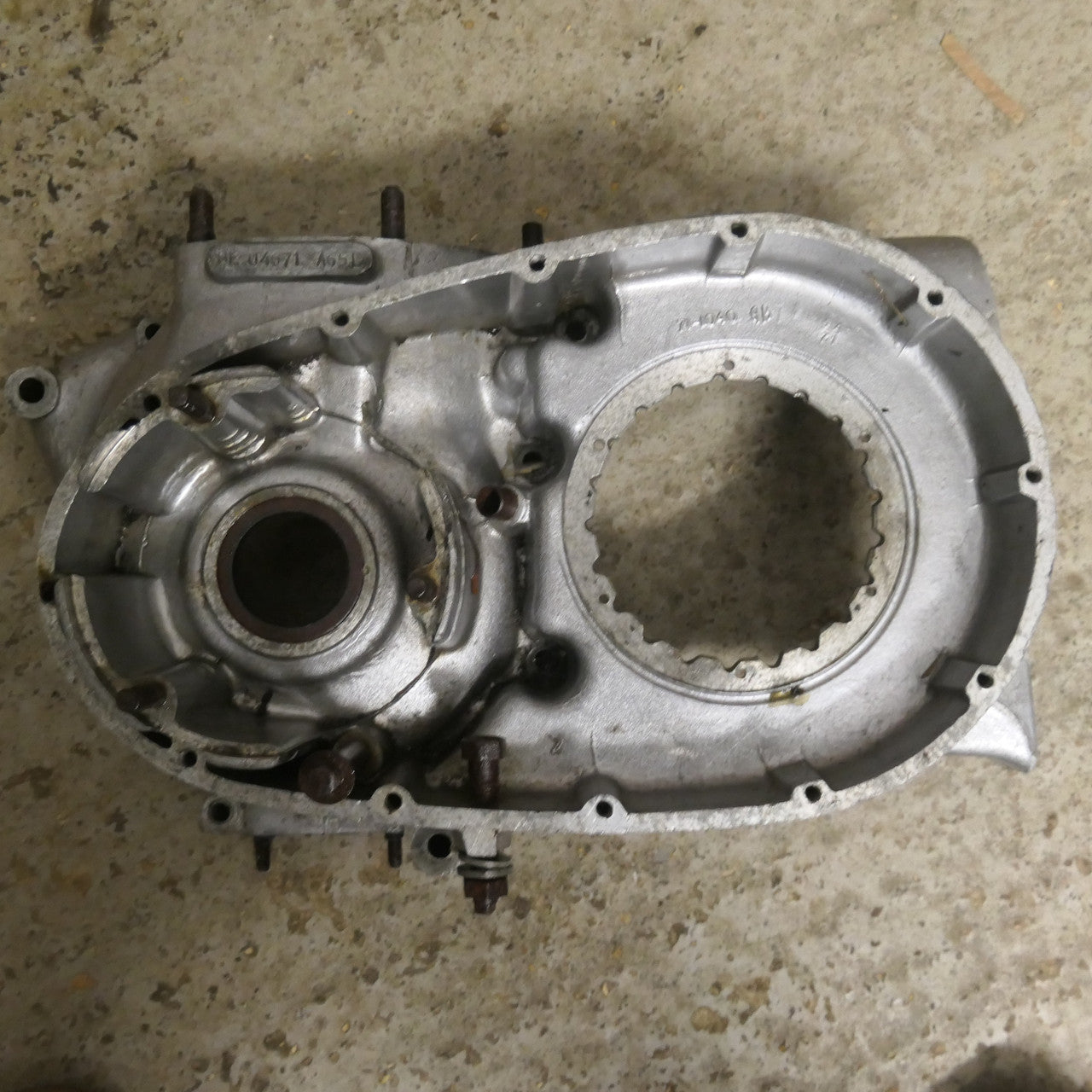 BSA A65L Lightning Unit 650 Twin ,Left Side Crankcase, BE04671 May 1969