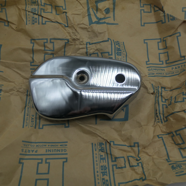 Honda C92 C95 ,Right Fork Cover, NOS Genuine Honda Part Number 51611-200-000