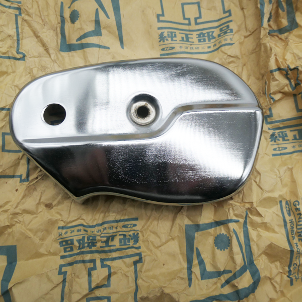 Honda C92 C95 ,Right Fork Cover, NOS Genuine Honda Part Number 51611-200-000