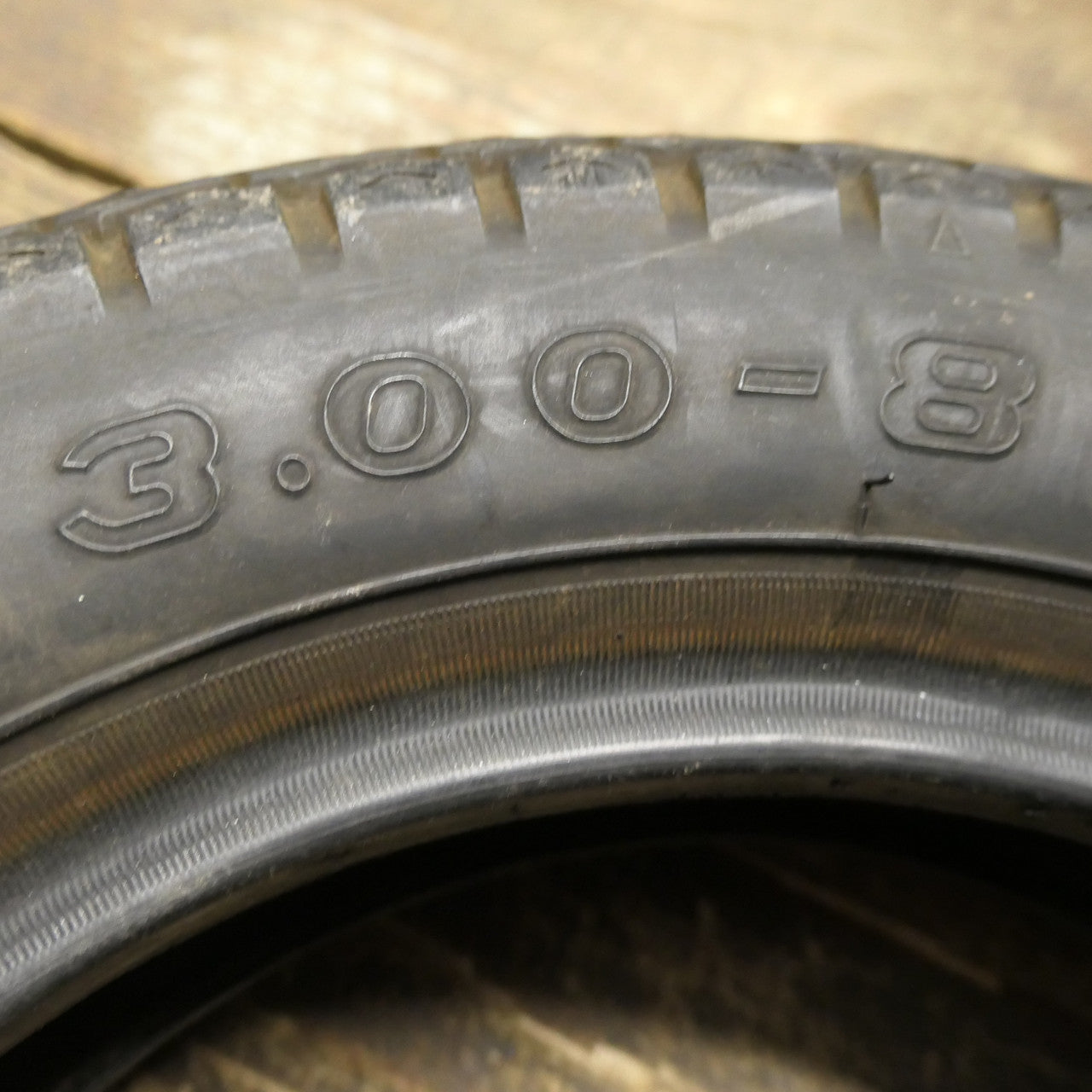 Moped ,Scooter 8 inch Tyre, 300-8 Inoue Part Worn