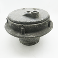 Vintage Magnesium Rear Hub Blank with Brake Plate, NOS