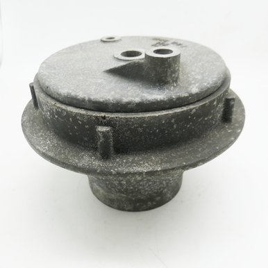 Vintage Magnesium Rear Hub Blank with Brake Plate, NOS