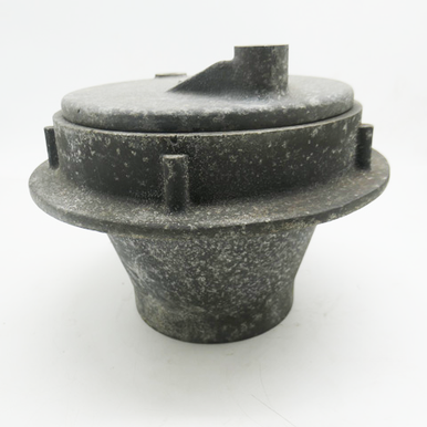 Vintage Magnesium Rear Hub Blank with Brake Plate, NOS