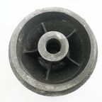 Vintage Magnesium Rear Hub Blank with Brake Plate, NOS