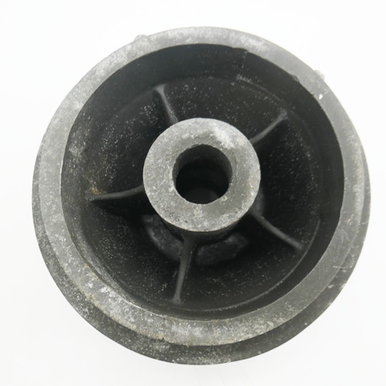 Vintage Magnesium Rear Hub Blank with Brake Plate, NOS