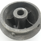 Vintage Magnesium Rear Hub Blank with Brake Plate, NOS