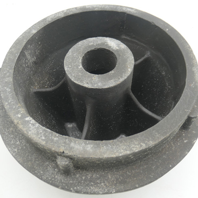 Vintage Magnesium Rear Hub Blank with Brake Plate, NOS