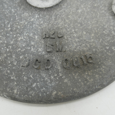 Vintage Magnesium Rear Hub Blank with Brake Plate, NOS