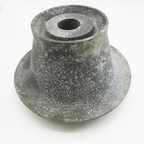 Vintage Magnesium Rear Hub Blank with Brake Plate, NOS
