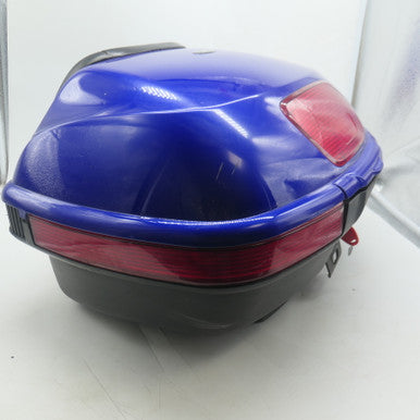 Honda 45L Top Box, Moody Blue, For Transalp, Used Part