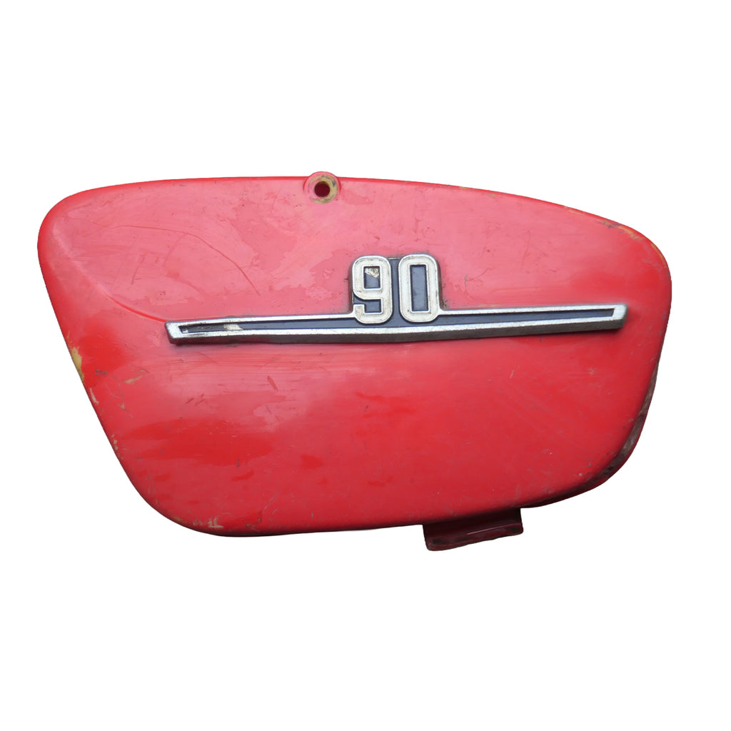 Honda C50, C70, C90 Early Model Left Side Panel, Used Part