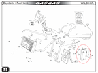 Gas Gas Wild HP 450 2005 Oil Tank Reservoir ATV Quad Bike Replacement Part