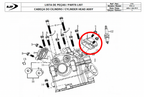 Gas Gas Cami AJP PR5 ,Valve Chamber Cover, NOS 11230ME3000000W