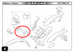 Gas Gas TXT Pro TXT Rookie ,Radiator Cover Set, Left and Right BT280520012