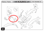 Gas Gas TXT Pro TXT Rookie ,Radiator Cover Set, Left and Right BT280520012