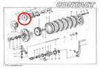 Gas Gas Pampera TXT TX Contact Delta ,Water Control Sprocket, M01230000