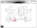 Marzocchi ,Fork Dust Seal Pair, 35 x 47.4 x 4.6. Genuine NOK product