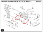 Gas Gas EC TT HP Wild FSE EH ,Suspension Connecting Rod, BC250014008