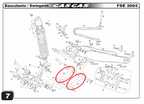 Gas Gas EC TT HP Wild FSE EH ,Suspension Connecting Rod, BC250014008