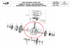 Gas Gas Cami AJP PR5 ,Crankshaft, Genuine NOS 1320BME300000