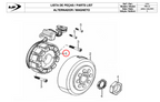 Gas Gas Cami AJP PR5 250 ,Stator Assy,  Genuine 82120ME30000043