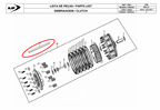 Gas Gas Cami AJP PR5 ,Clutch Push Rod, 22403ME300000