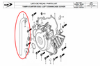 Gas Gas Cami AJP PR5 ,Crankcase Breather Pipe, 12130I0080001