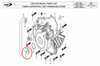 Gas Gas Cami AJP PR5 ,Crankcase View Plug, 12304I03800000W