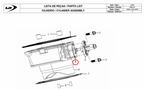 Gas Gas AJP Zongshen NC250 ,Cylinder Tensioner Gasket, 90211BA810000