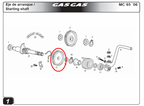 Gas Gas MC65 ,Kickstart Gear, Also Fits Derbi 00H02900091