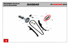 Gas Gas Randonne ,Cam Chain Tensioner, NOS ZA1-120000-0