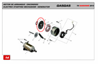 Gas Gas Randonne ,Starter Gear, F28-100001-0