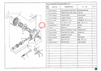 ATV250 ,Rear Drive Casing, Gas Gas Bashan Loncin 204505-0030010