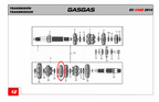 Gas Gas Cami AJP PR5 Zongshen NC250 ,Gear C4,  23242ME300004