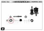 Gas Gas TX TXT Pampera ,6th Primary Gear, 32T MT27836074