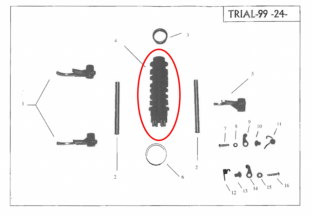 Gas Gas TXT Pampera ,Gear Selector Barrel, M03637001