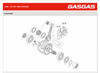 Gas Gas TXT Boy ,Crankshaft Complete, NOS MIT50012000