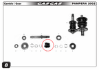 Gas Gas TXT TX Pampera ,Primary Gear, 3/4 18T/21T NOS MT27836072