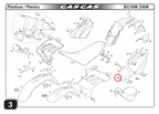 Gas Gas EC ,Side Panel Fixing,BE250128026