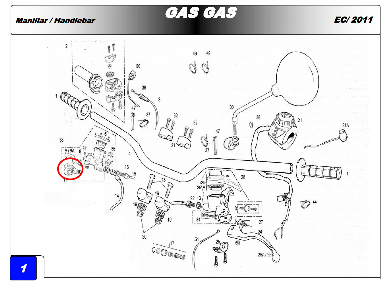 Gas Gas EC Genuine Front ,Brake Dust Cover, NOS BC25922213