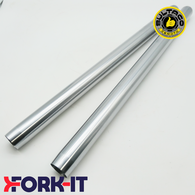 FITS ,BULTACO ALPINA 1971-1973, - Fork Tubes - Tapered Top - 35mm Ø - 560mm Long