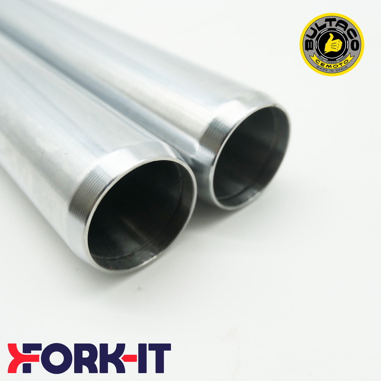 FITS ,BULTACO PURSANG, - Fork Tubes - 1977-79 - 35mm Ø - 645mm Long