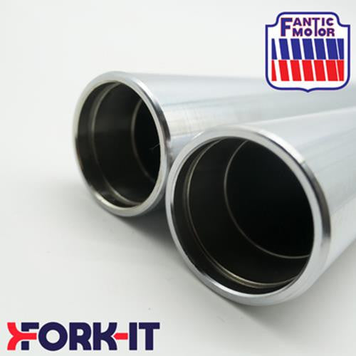 FITS ,FANTIC 125cc (TX250) 200cc (TX350) 1979-82, - Fork Tubes - 35mm Ø - 580mm Long