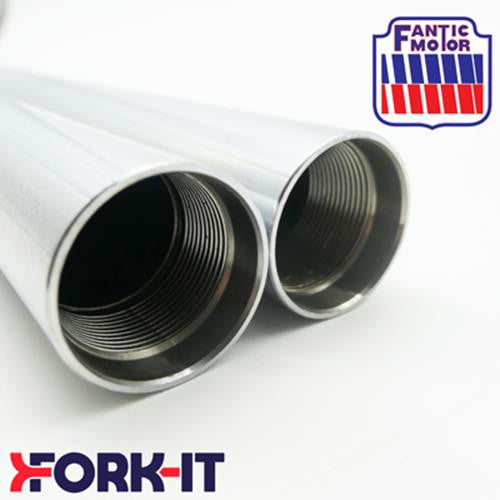 FITS ,FANTIC SERIES 125 205 245 305, (Monoshock) - Fork Tubes - 35mm Ø - 580mm