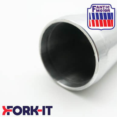 FITS ,FANTIC 125cc (FM250) 200cc (FM350) 1982-89, - Fork Tubes - 35mm Ø - 580mm Long