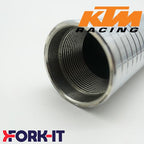 FITS, KTM MC5 MOTOCROSS 1976-1980, - MARZOCCHI Fork Tubes - 35mm Ø - 721mm Long